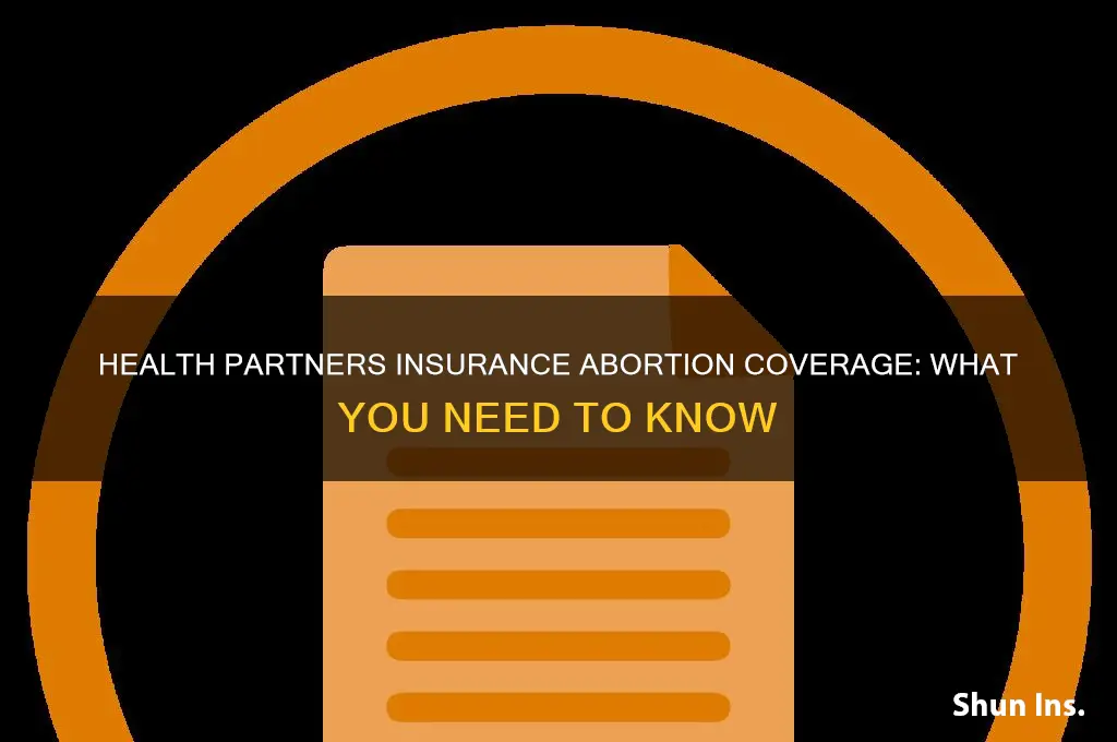 does health partners insurance cover abortions