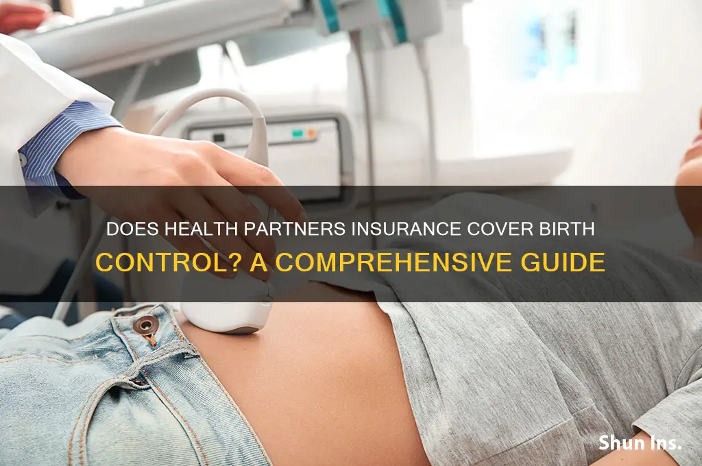 does health partners insurance cover birth control