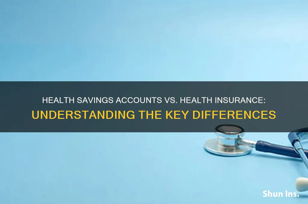 does health savings account the same as health insurance