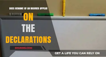 Does the Insured's Name Appear on Declarations? A Clear Explanation
