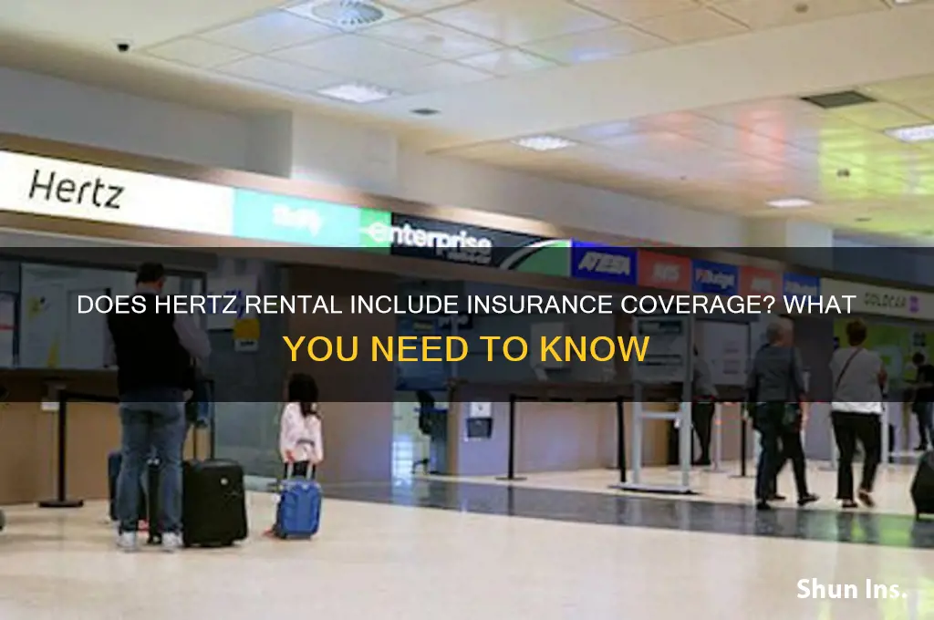 does hertz come with insurance