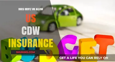 Can US CDW Insurance Be Used with Hertz UK Rentals?