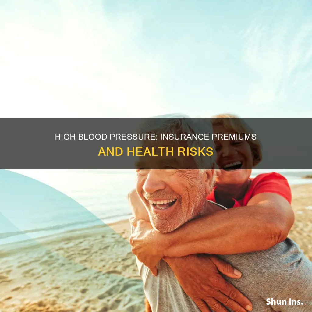 does high blood pressure make insurance go up