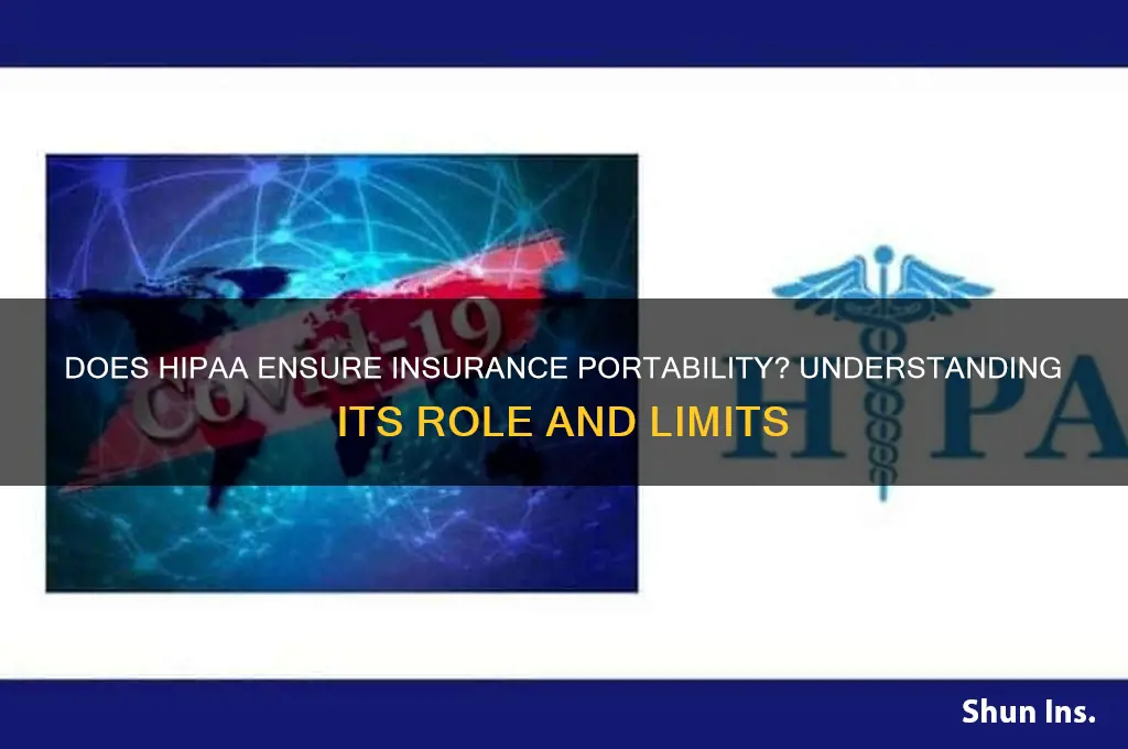 does hipaa address insurance portability