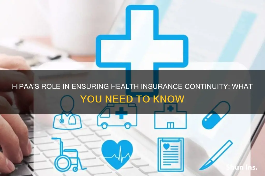 does hipaa allow continuity of health insurance