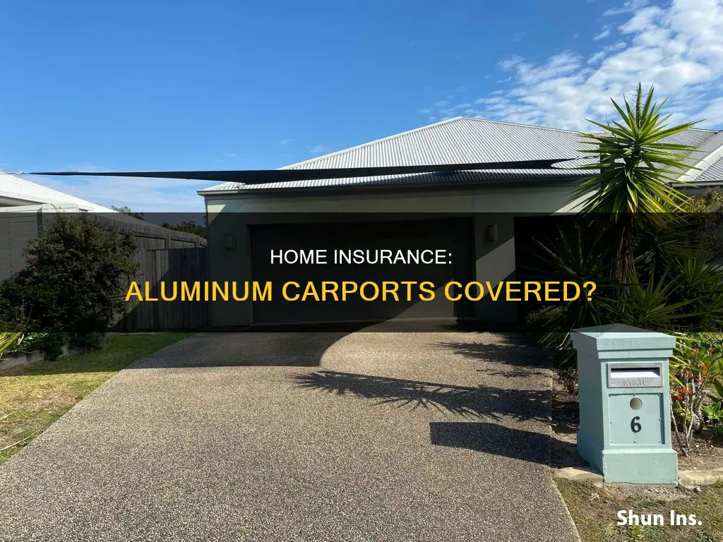 does homeowner insurance cover aluminum carports