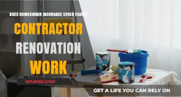 Homeowner Insurance: Faulty Renovation Work Coverage?