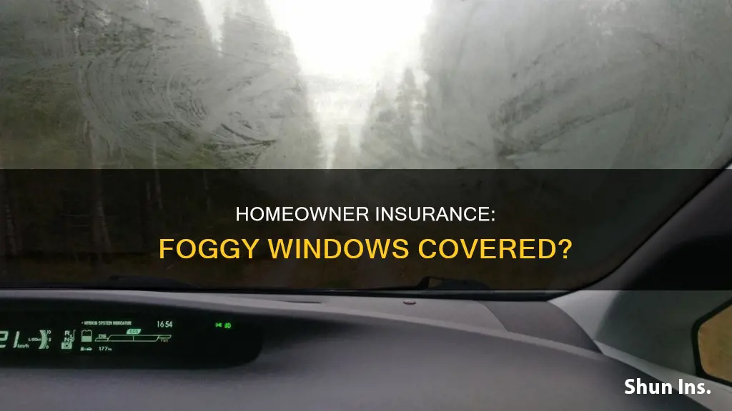 does homeowner insurance cover foggy windows