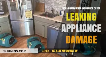 Homeowner Insurance: Leaking Appliances, What's Covered?