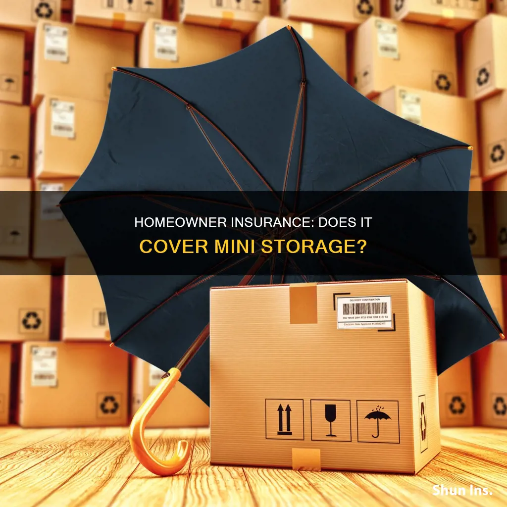 does homeowner insurance cover mini storage
