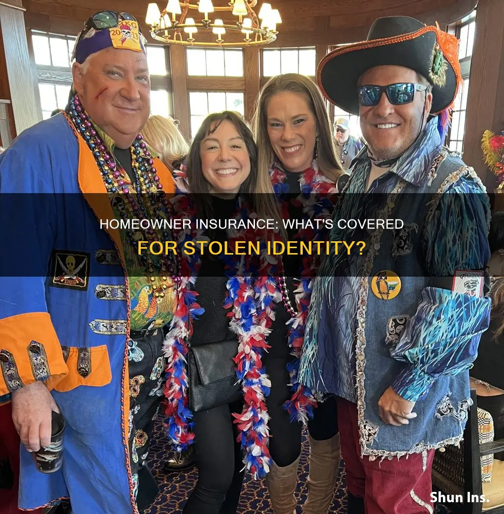 does homeowner insurance cover stolen identity items