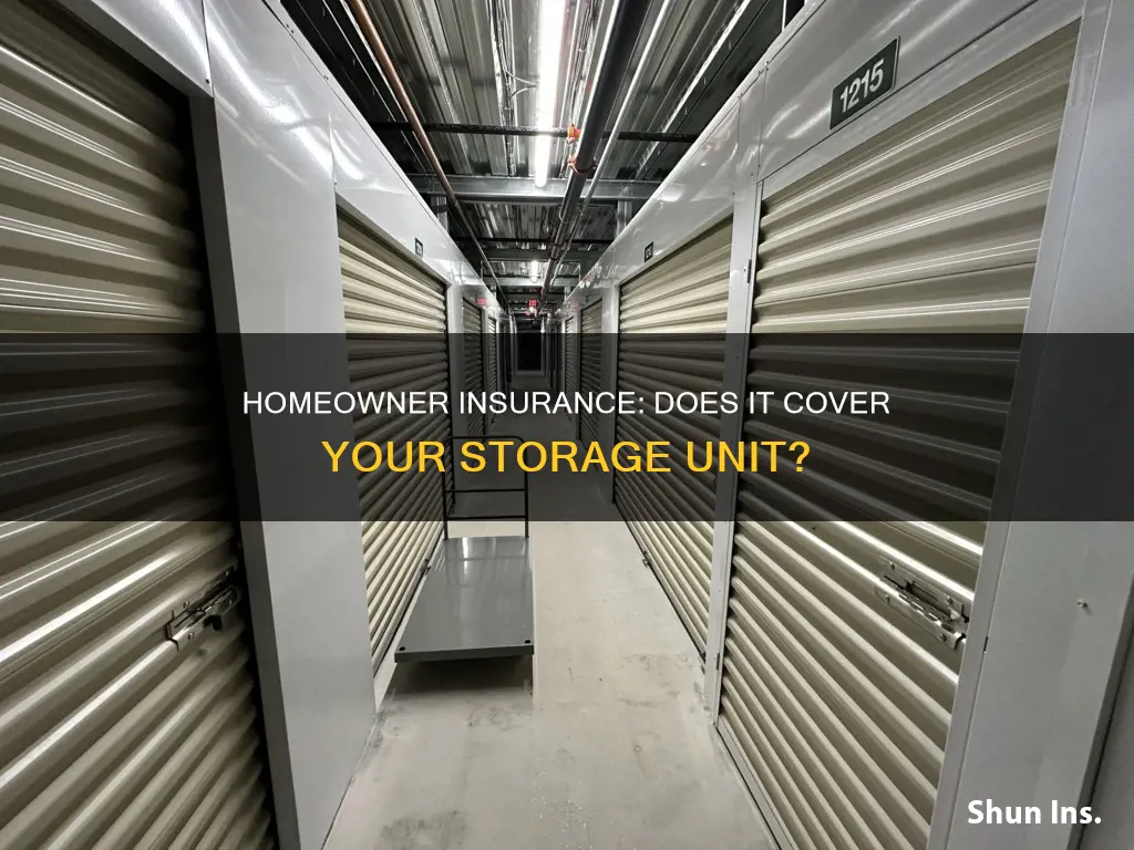 does homeowner insurance cover storage unit geico