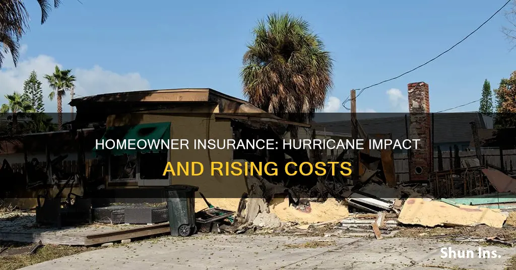 does homeowner insurance increase after in hurricaine