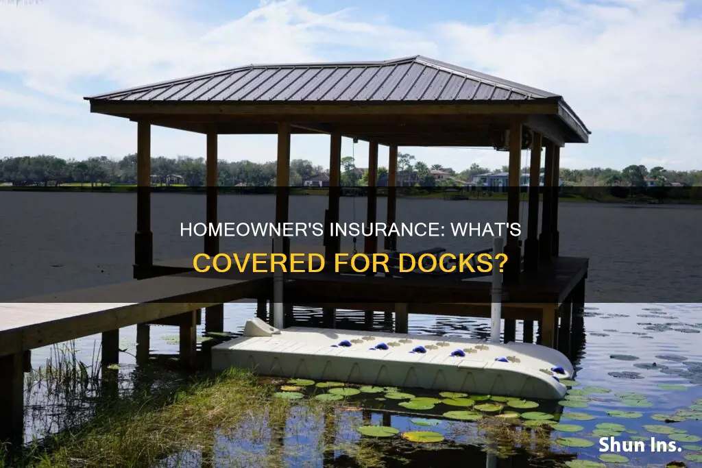 does homeowner s insurance cover docks
