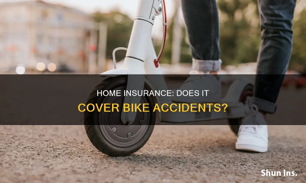 does homeowners insurance cover a bike accident
