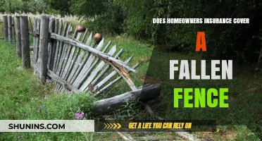 Home Insurance: Fallen Fence Covered?