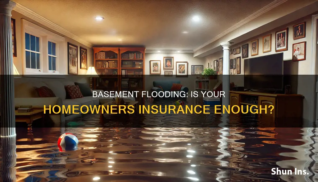does homeowners insurance cover a flooded basement