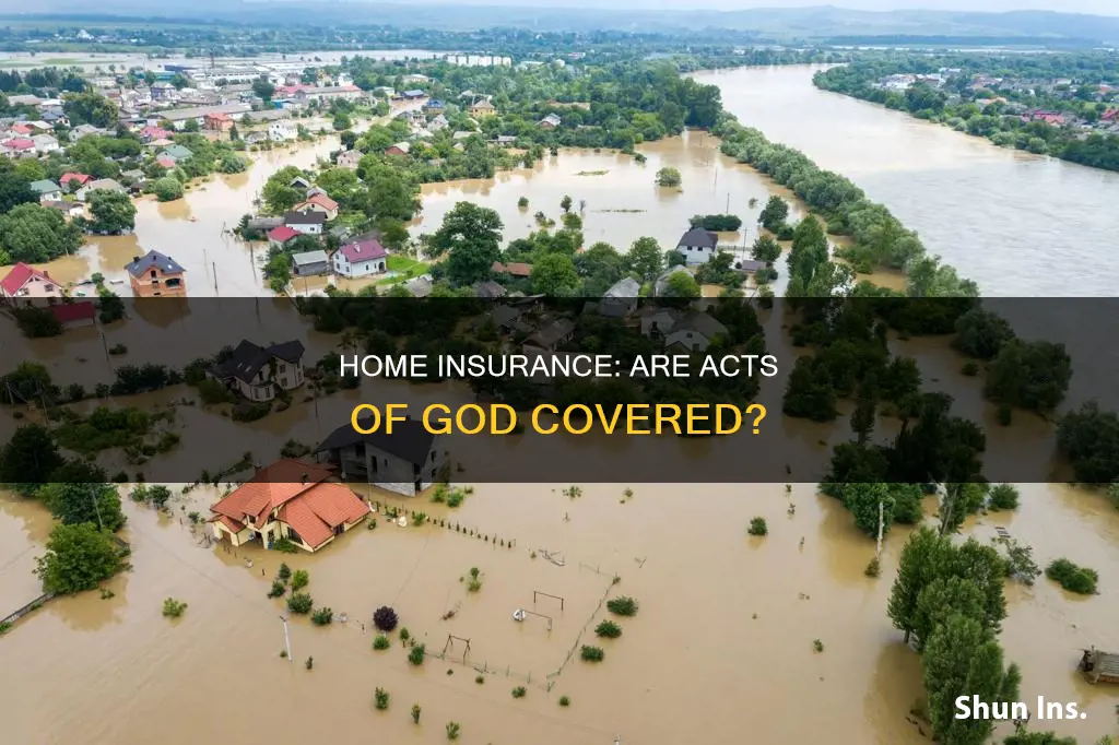 does homeowners insurance cover act of god