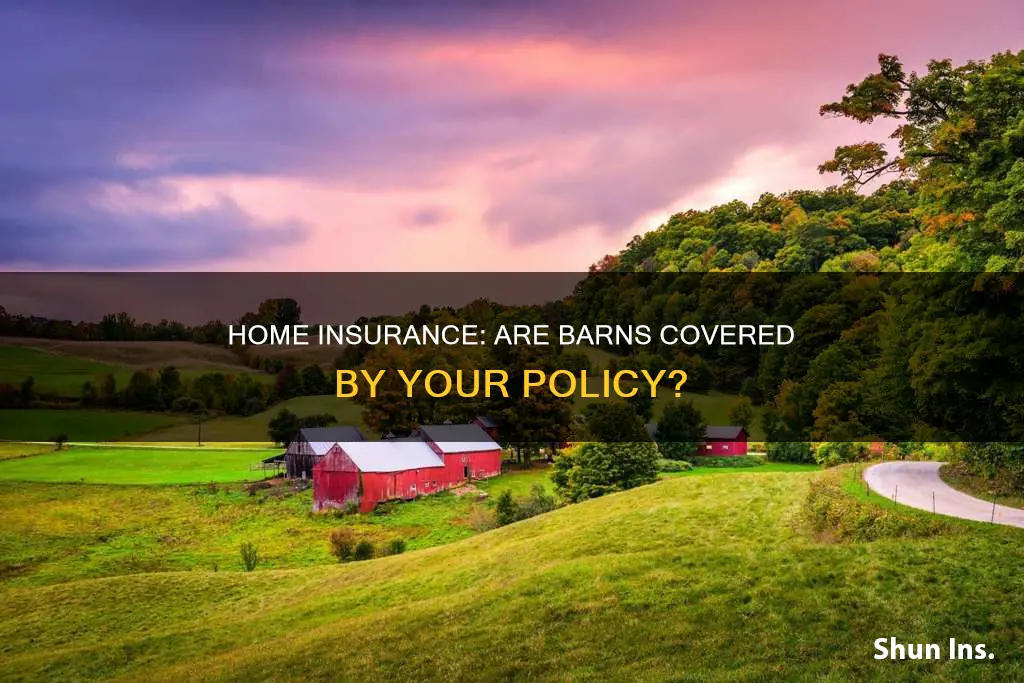 does homeowners insurance cover barns