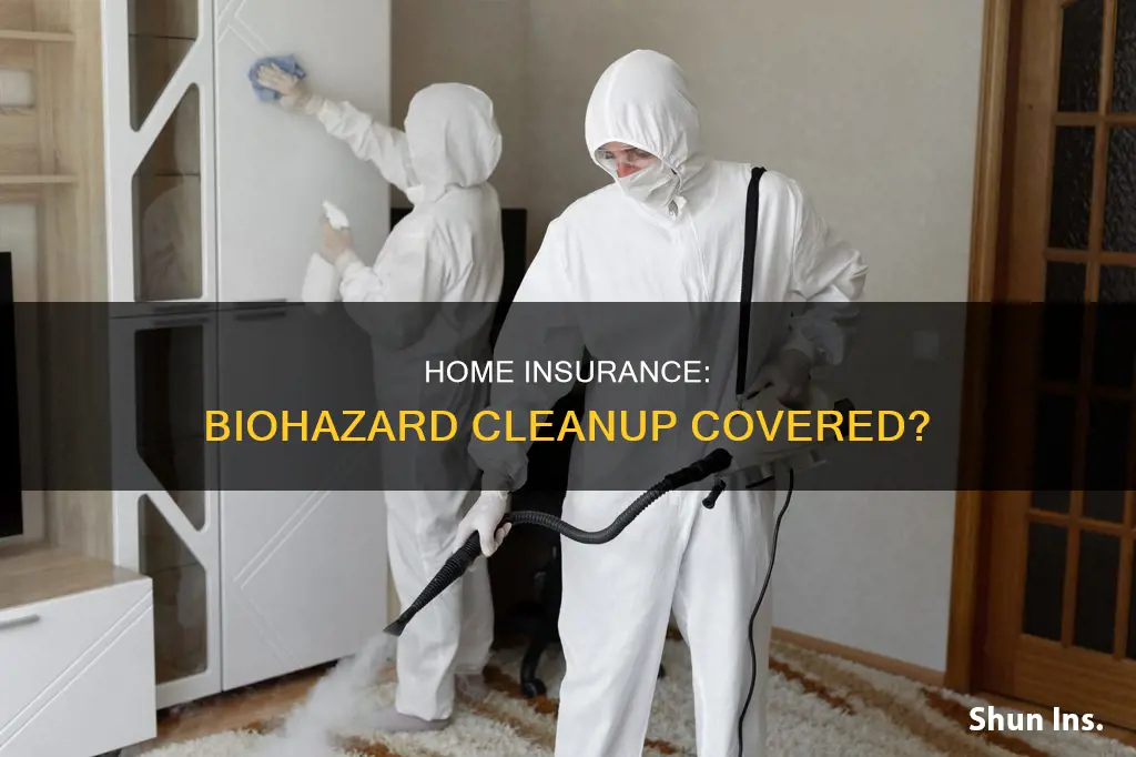 does homeowners insurance cover biohazard cleanup