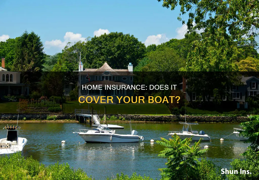 does homeowners insurance cover boats