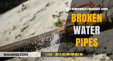 Homeowner's Insurance: What's Covered for Broken Water Pipes?