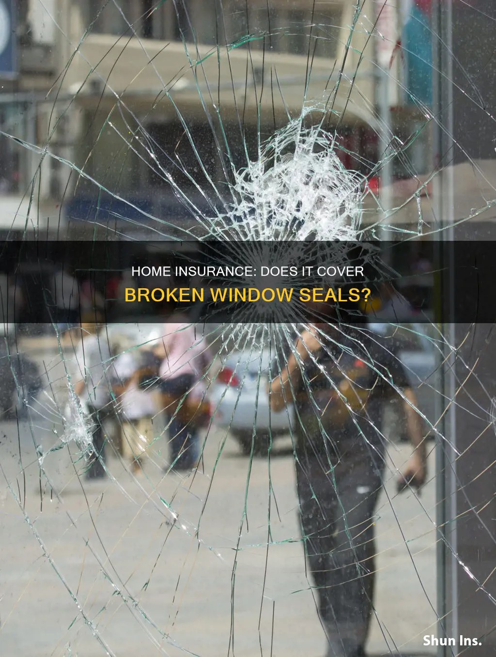 does homeowners insurance cover broken window seals