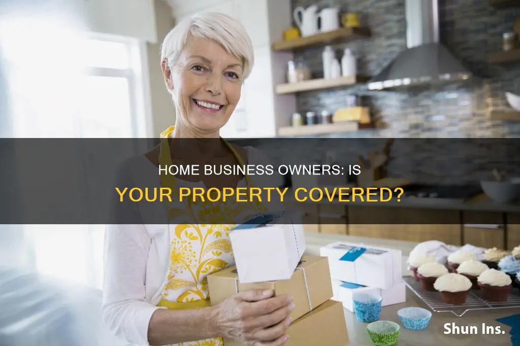 does homeowners insurance cover business property while on the premises