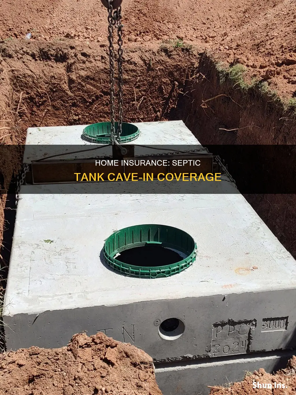 does homeowners insurance cover caved septic tank
