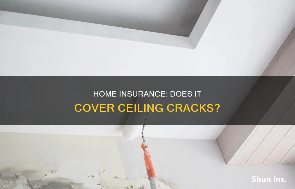 does homeowners insurance cover ceiling cracks