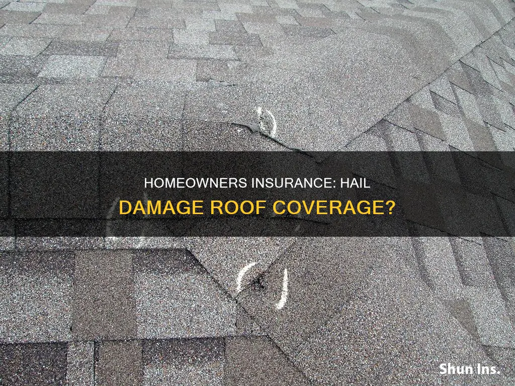 does homeowners insurance cover cosmetic damage by hail to roof