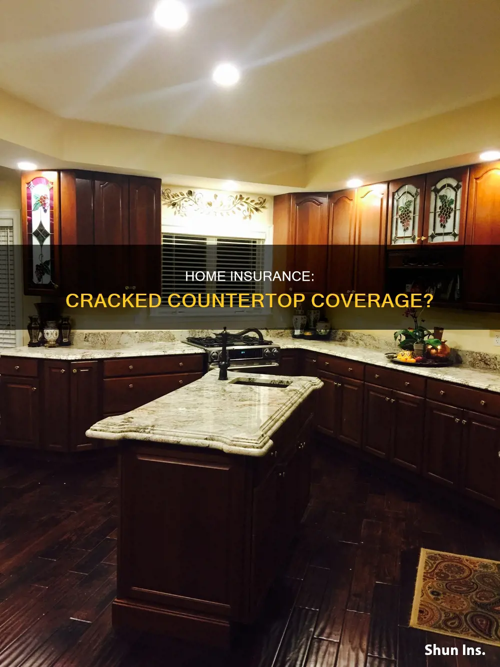 does homeowners insurance cover cracked countertop