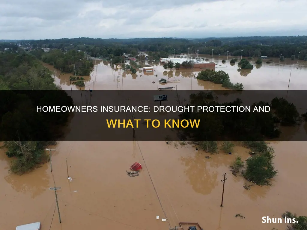 does homeowners insurance cover droughts