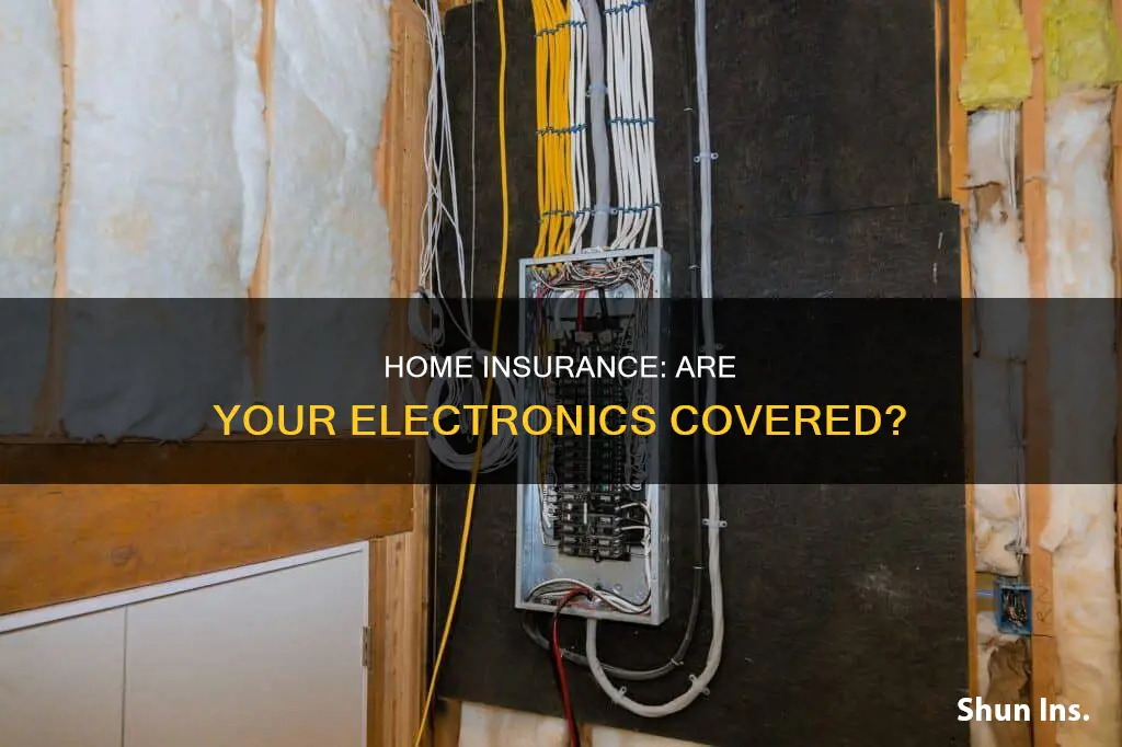 does homeowners insurance cover electronics