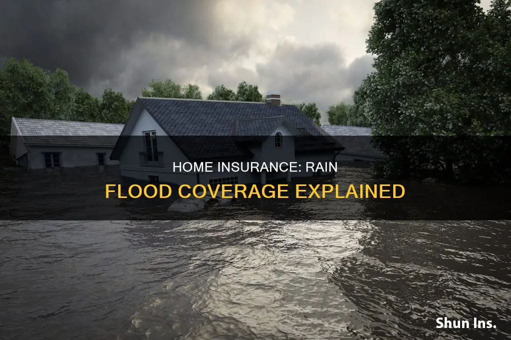 does homeowners insurance cover flooding from rain