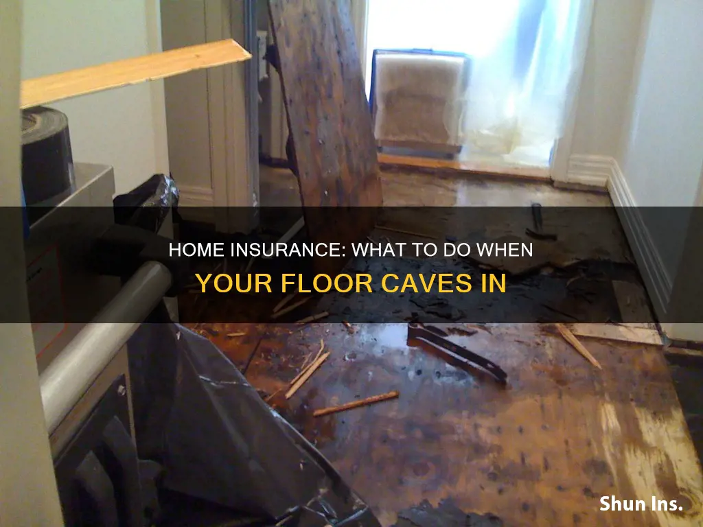 does homeowners insurance cover floot falling out