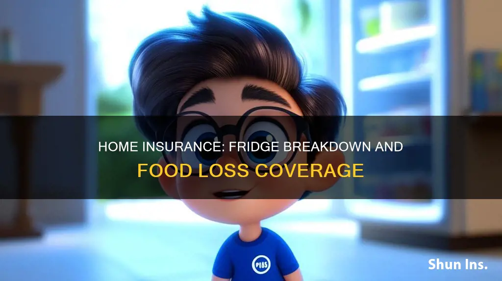 does homeowners insurance cover food loss from broken refrigerator