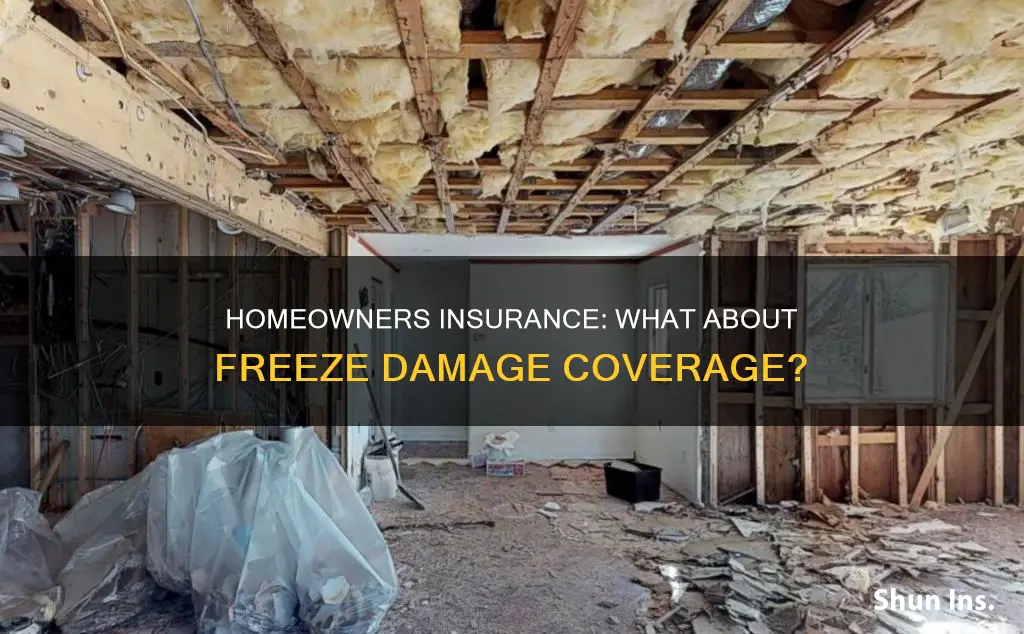 does homeowners insurance cover freeze damage