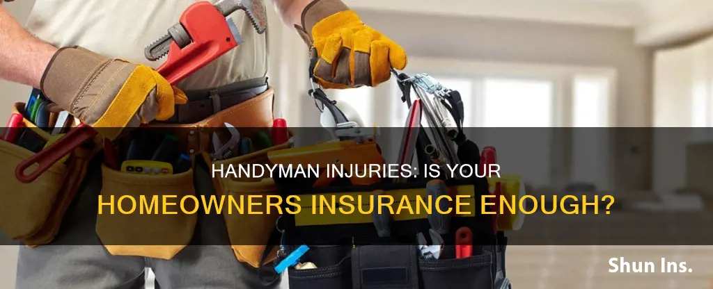 does homeowners insurance cover handyman injury