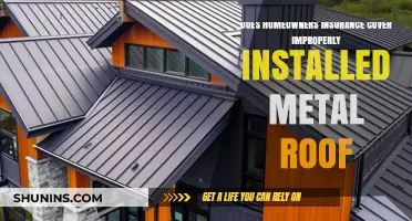 Home Insurance: Metal Roof Installation Coverage