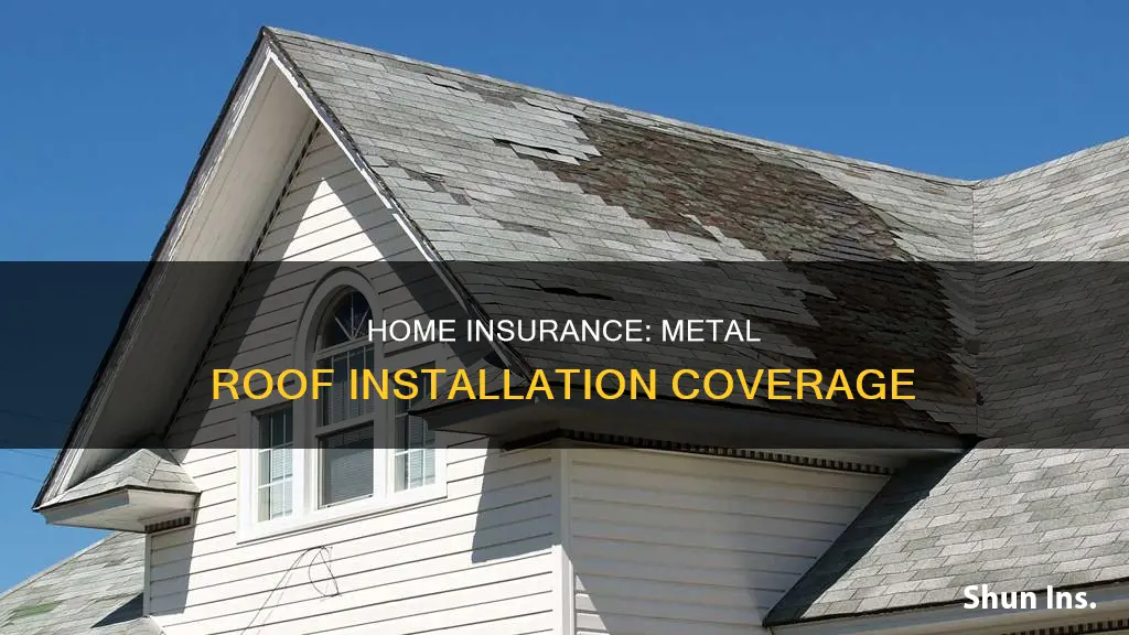 does homeowners insurance cover improperly installed metal roof