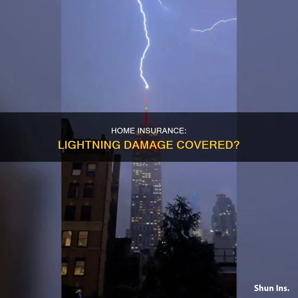 does homeowners insurance cover lightning damage