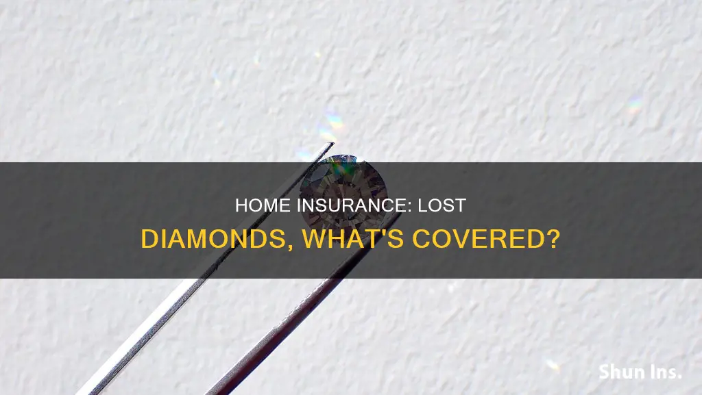 does homeowners insurance cover loss of diamond
