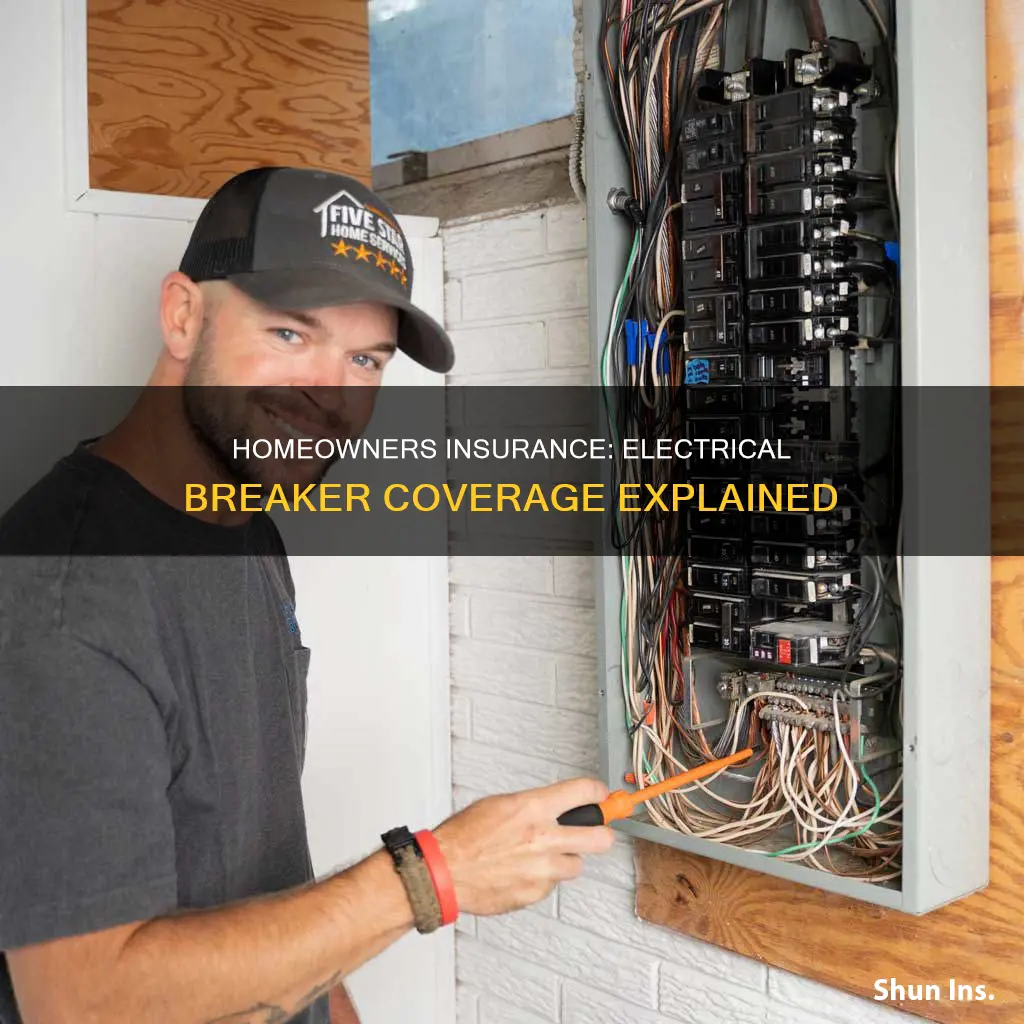 does homeowners insurance cover main elwctrical brwaker