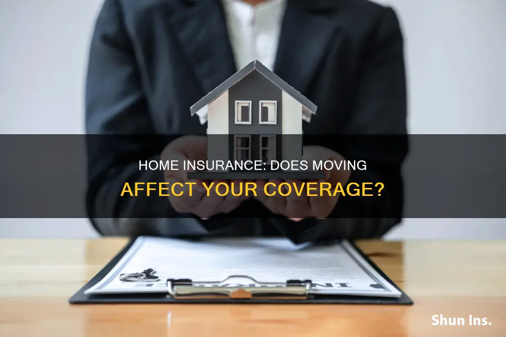 does homeowners insurance cover moving