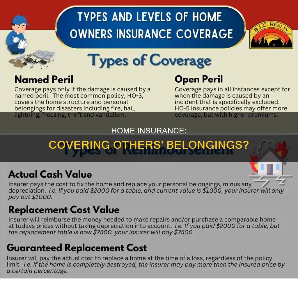 does homeowners insurance cover other people