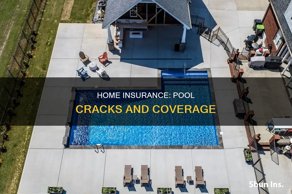 does homeowners insurance cover pool cracks