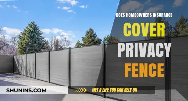 Home Insurance: Privacy Fence Protection