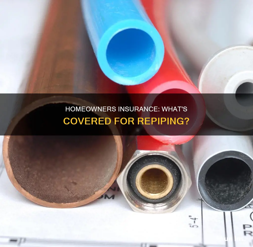does homeowners insurance cover repiping