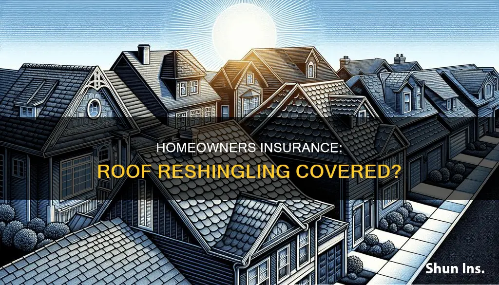 does homeowners insurance cover reshingling